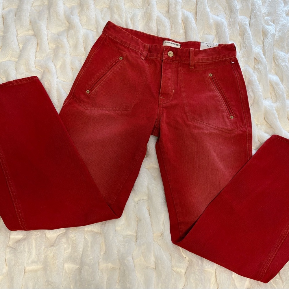 We the Free Low-Rise Boot-Cut Carnivale Jeans, size 29 NWT, 30 Like New - Picture 11 of 16
